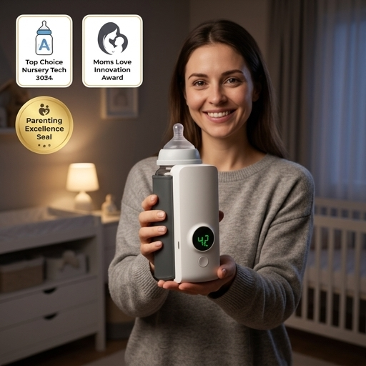 Milky™ — Portable Rechargeable Baby Bottle Warmer